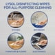 Lingettes désinfectantes pour surfaces Lysol, agrumes, désinfectant, nettoyage, assainissement 35 lingettes – image 5 sur 7