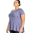thumbnail image 2 of George Plus Women's Princess Seam Tee, 2 of 6
