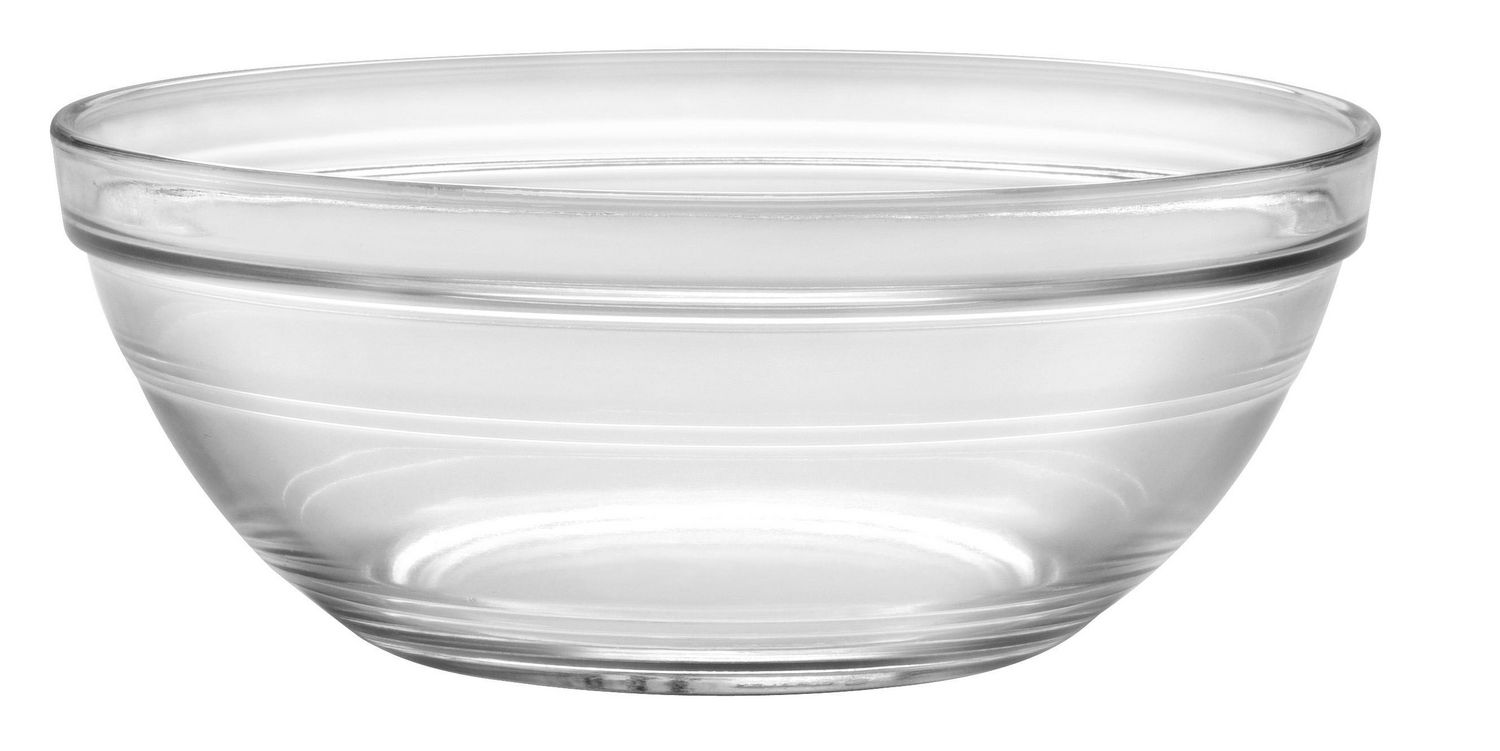 Duralex Lys Stackable Clear Glass Bowl 20 cm Set of 6 - Walmart.ca