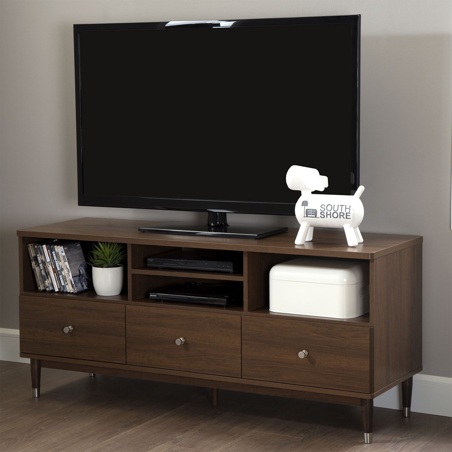 South Shore Olly TV Stand with Drawers for TVs up to 60'' Walmart Canada