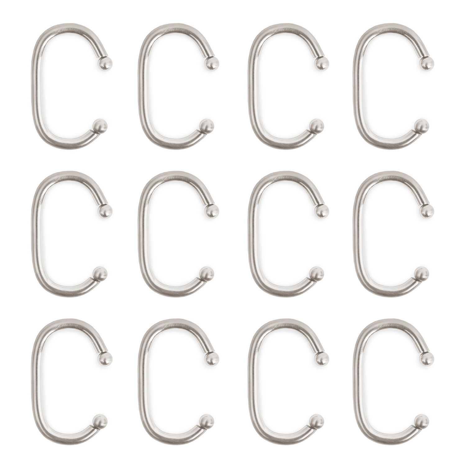 Mainstays C-Shape Decorative Shower Hooks | Walmart Canada