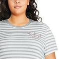 thumbnail image 4 of George Plus Women's Hacci Knit Top and Bottom 2-Piece Set, 4 of 6
