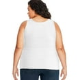thumbnail image 3 of George Plus Women's Rib Tank, 3 of 6