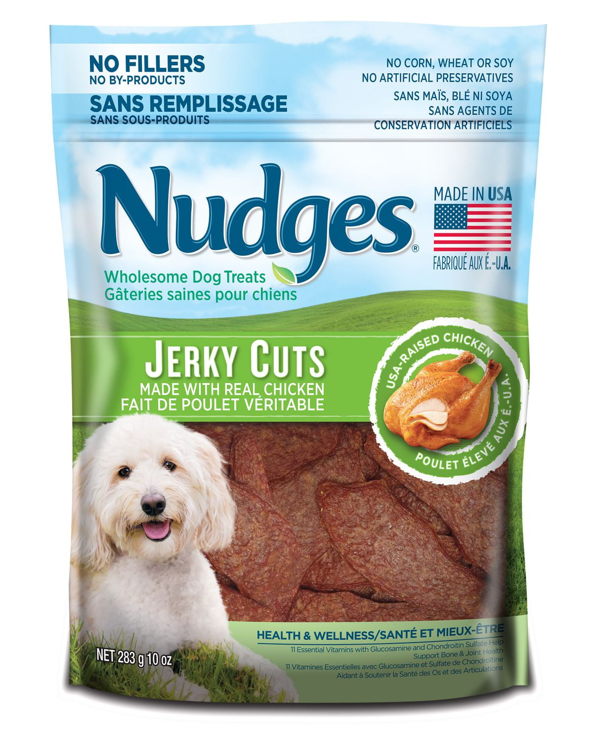 Nudges® Jerky Cuts Chicken Dog Treats Walmart Canada