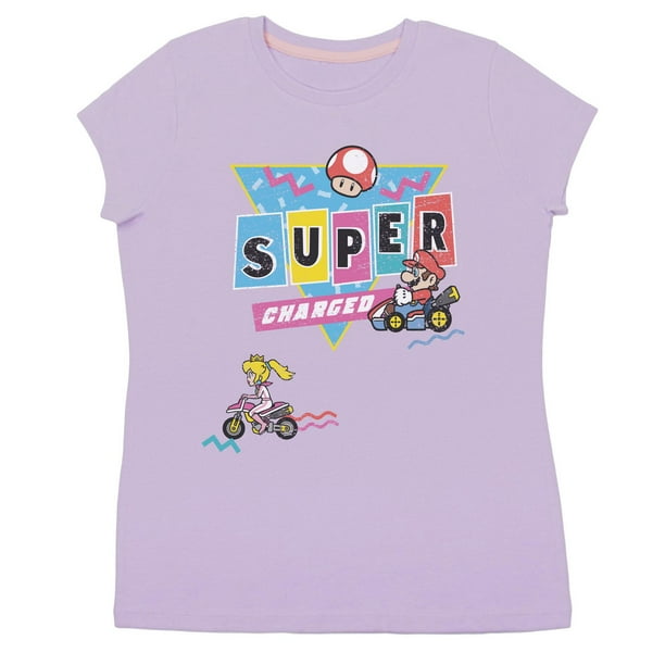 Super Mario T-shirt à manches courtes pour fille