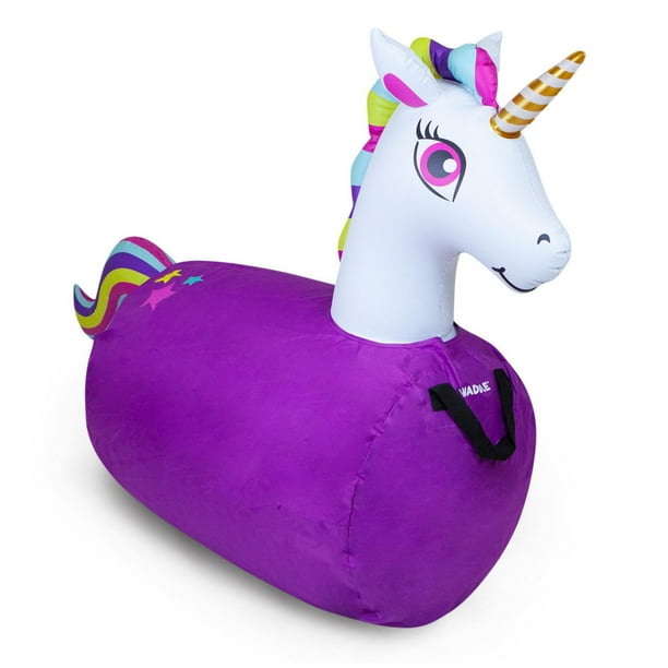 Flybar Waddle Unicorn Large RideOn Inflatable Bouncer Walmart.ca