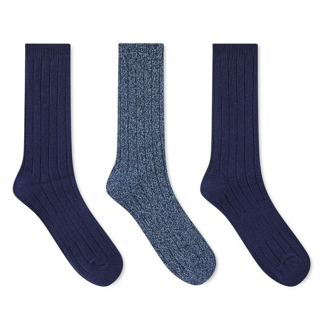 George Men's Crew Socks 3-Pack