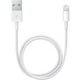 Câble de charge et de synchronisation Apple Lightning vers USB (blanc, 1,6 ') – image 1 sur 2