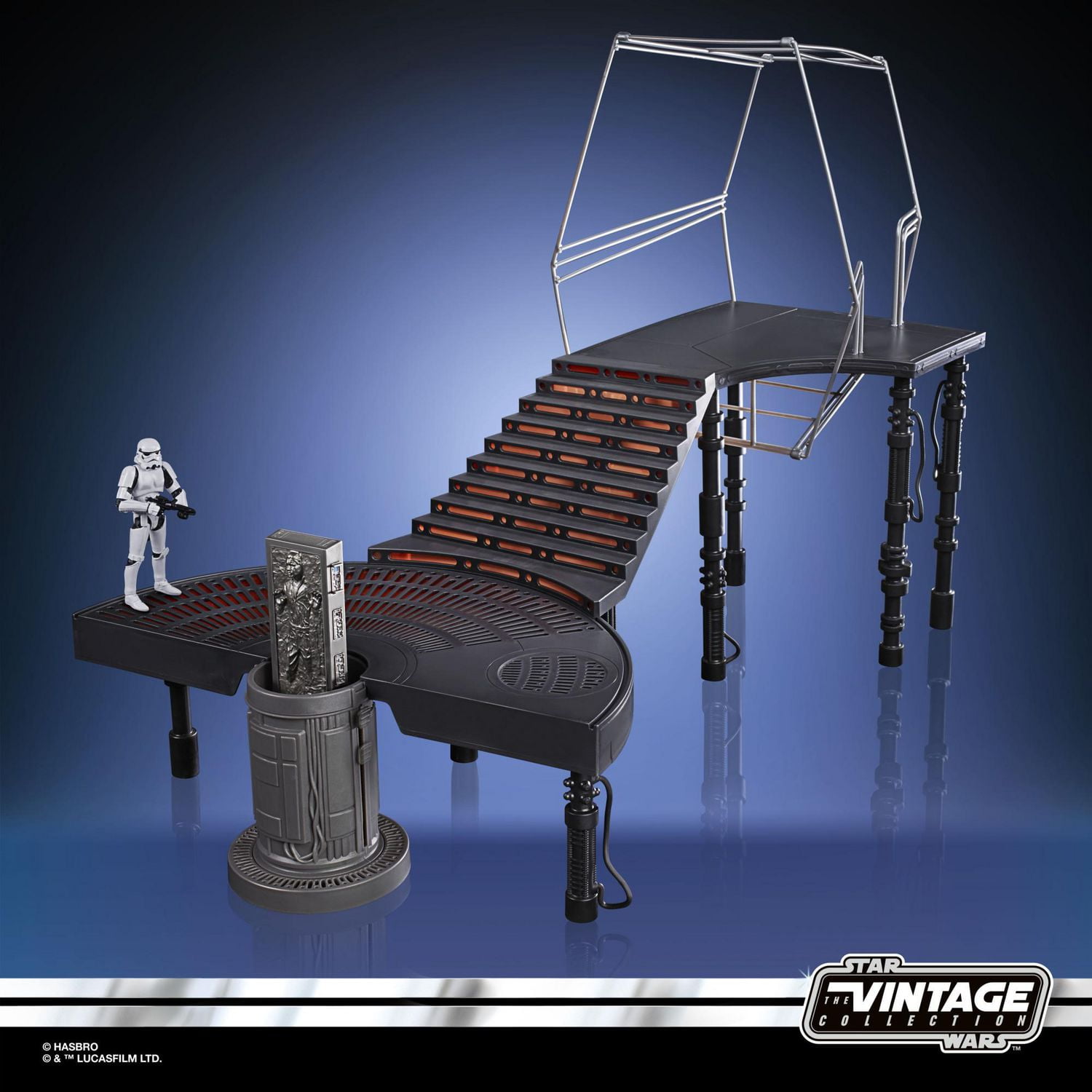 Star Wars The Vintage Collection Star Wars The Empire Strikes Back Carbon Freezing Chamber Playset with Stormtrooper Action Figure Walmart