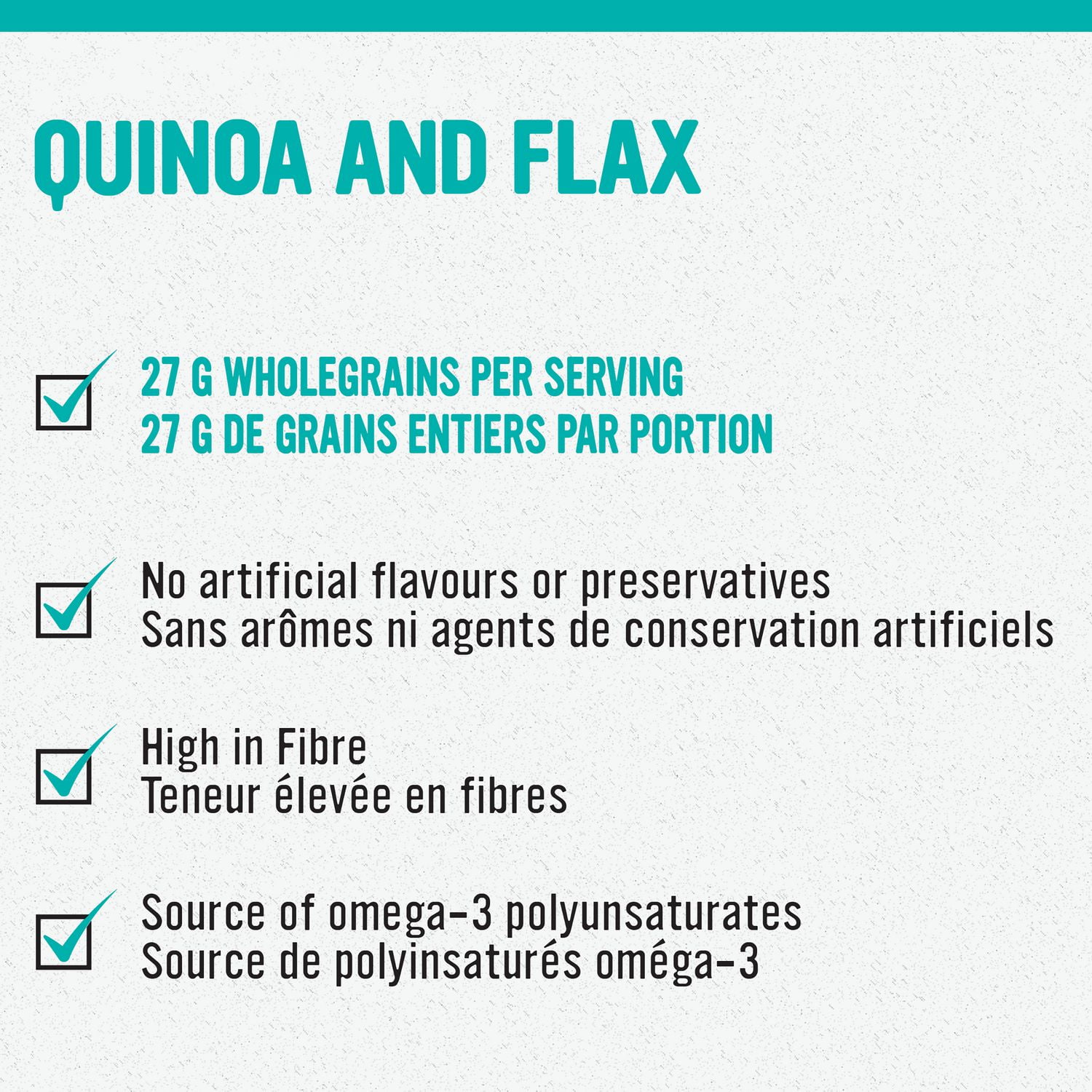 Stonemill® Clearly Good Quinoa and Flax Sliced Bread