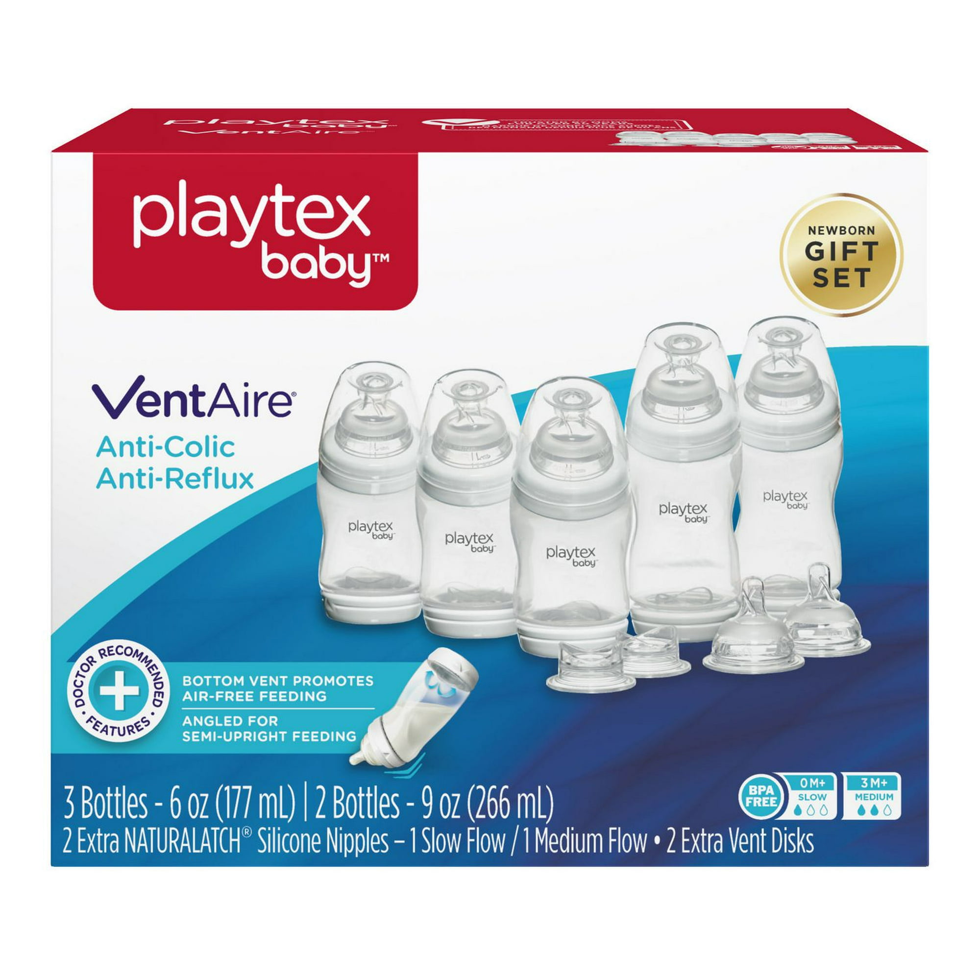 Playtex VentAire Newborn Bottle Gift Set 