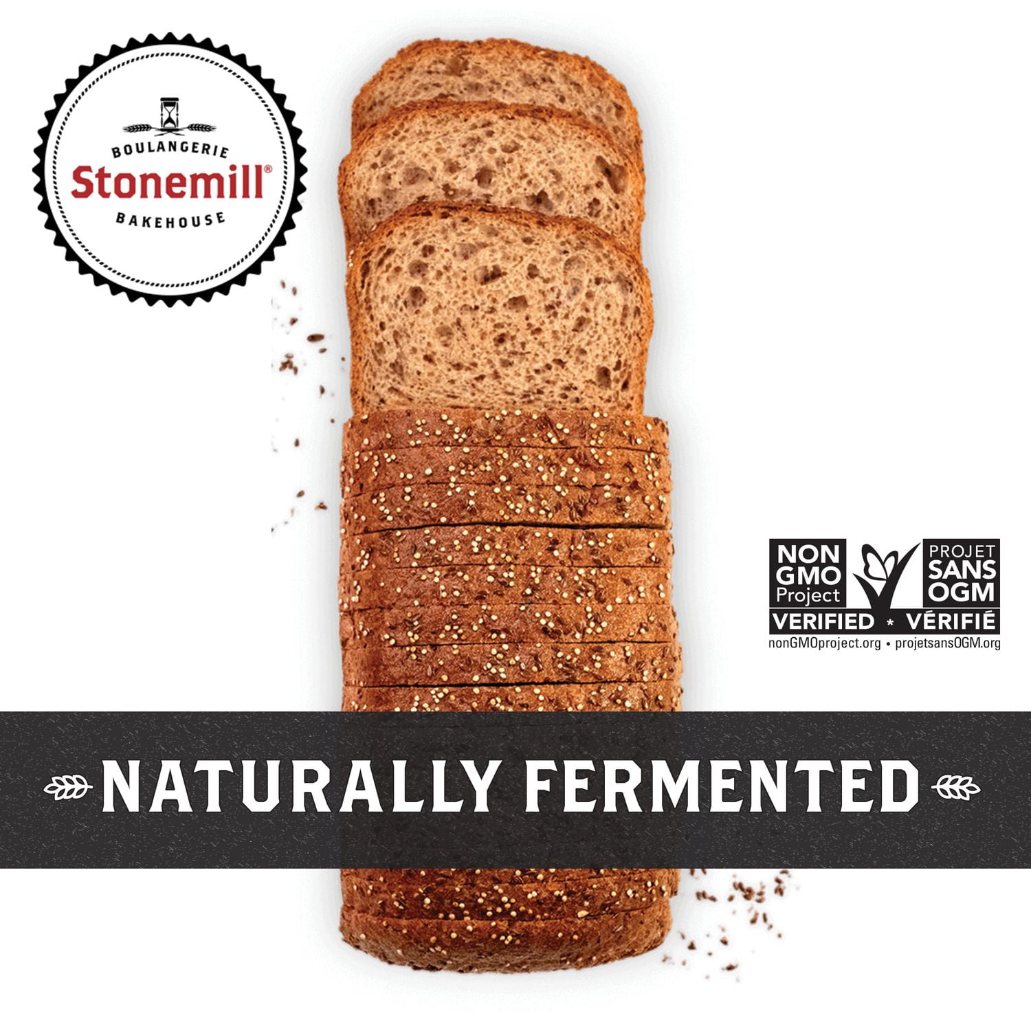 Stonemill® Clearly Good Quinoa and Flax Sliced Bread