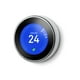 Google Nest Learning Thermostat - 3e génération - Acier inoxydable – image 4 sur 6