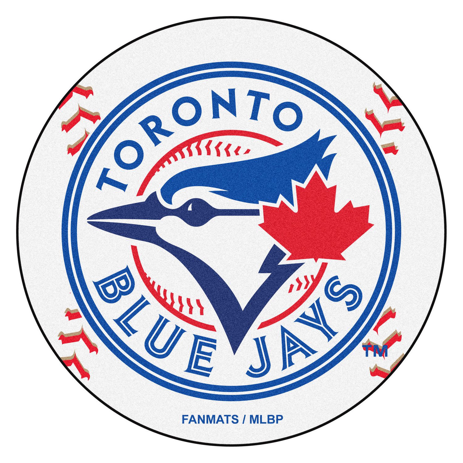 TORONTO BLUE JAYS OFFICIAL SHIMMER DECAL STICKER Baseball Canada NEW BIG 16cm 