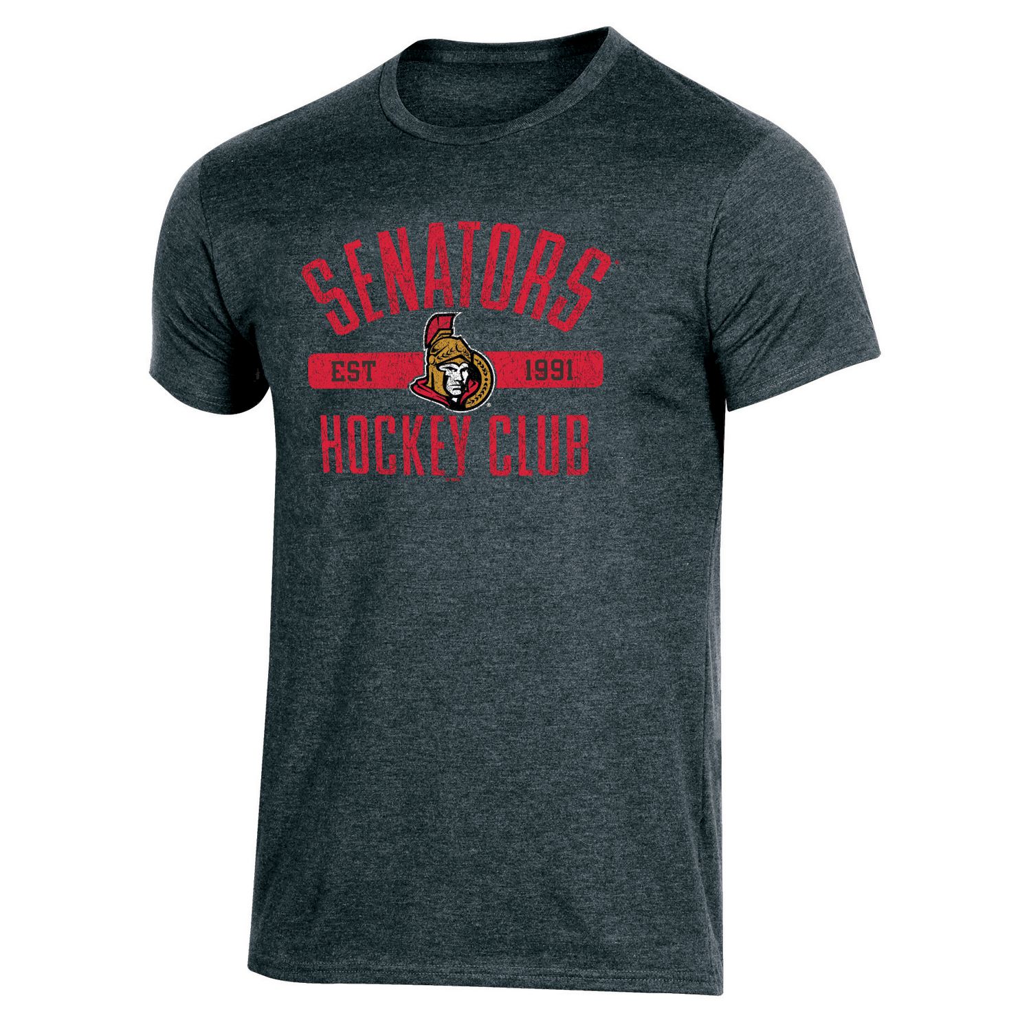 NHL Men's Ottawa Senators Crew Neck short Sleeve Classic Fit T-Shirt ...