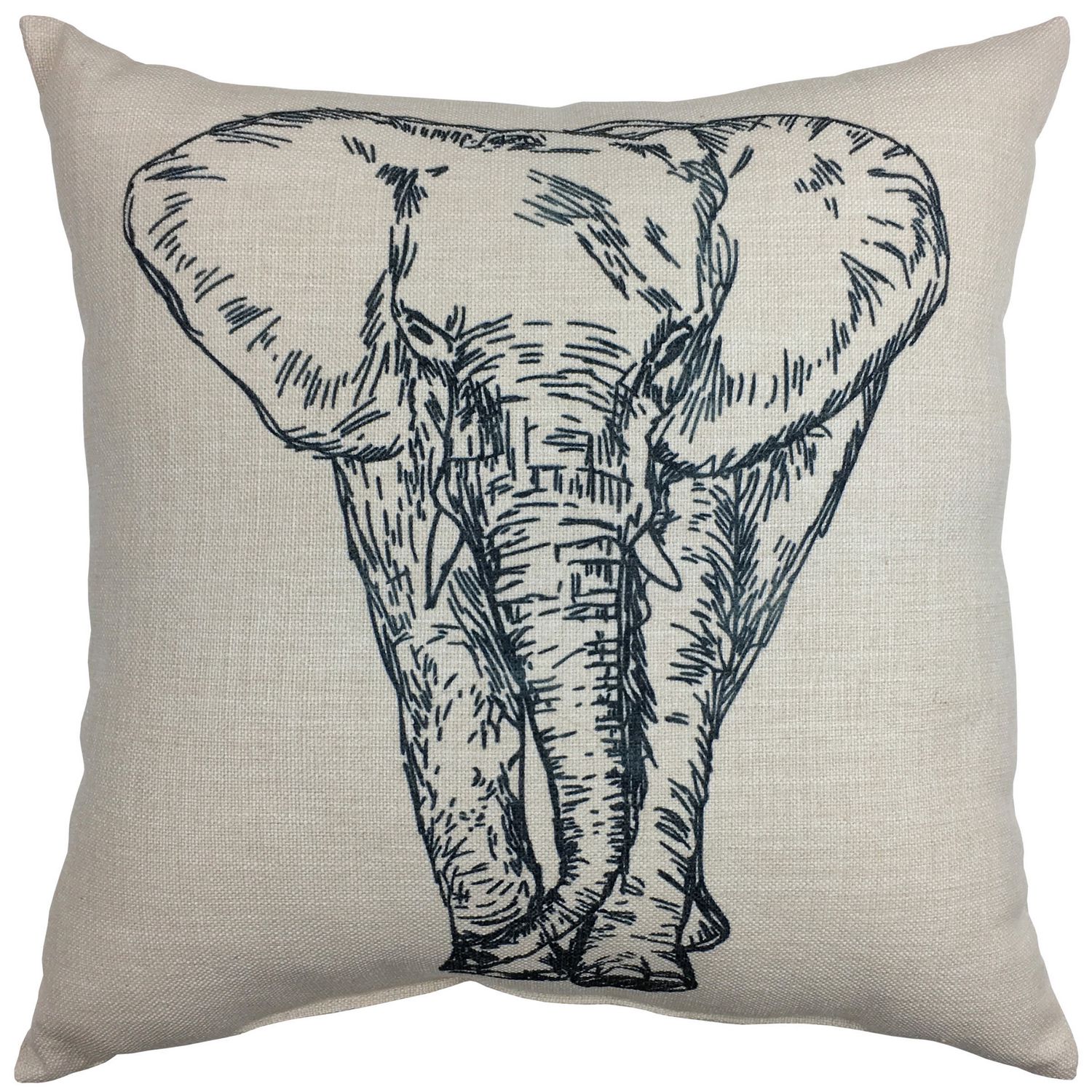 hometrends Elephant Print Decorative Cushion | Walmart Canada