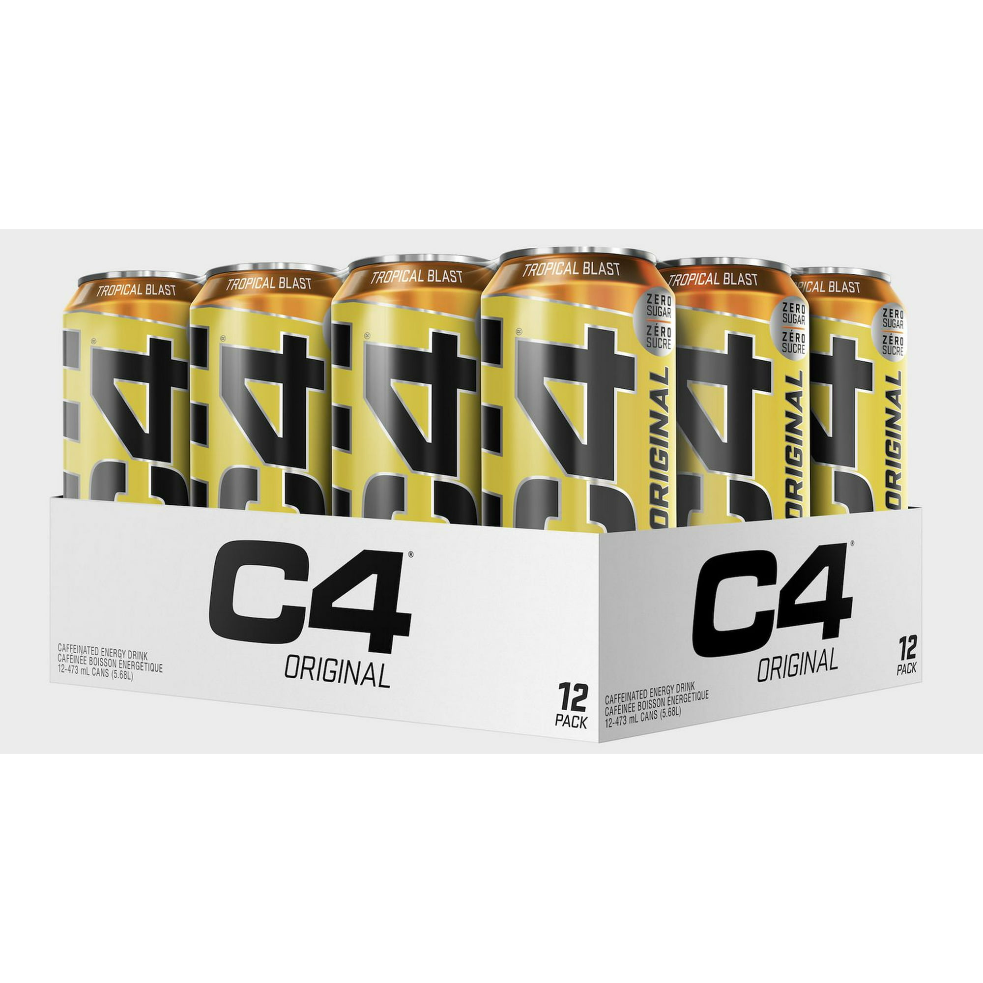 C4 Carbonated Ready to Drink Tropical Blast 