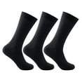 thumbnail image 3 of George Men's Dress Crew Socks 3-Pack, 3 of 3