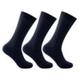 thumbnail image 3 of George Men's Dress Crew Socks 3-Pack, 3 of 3
