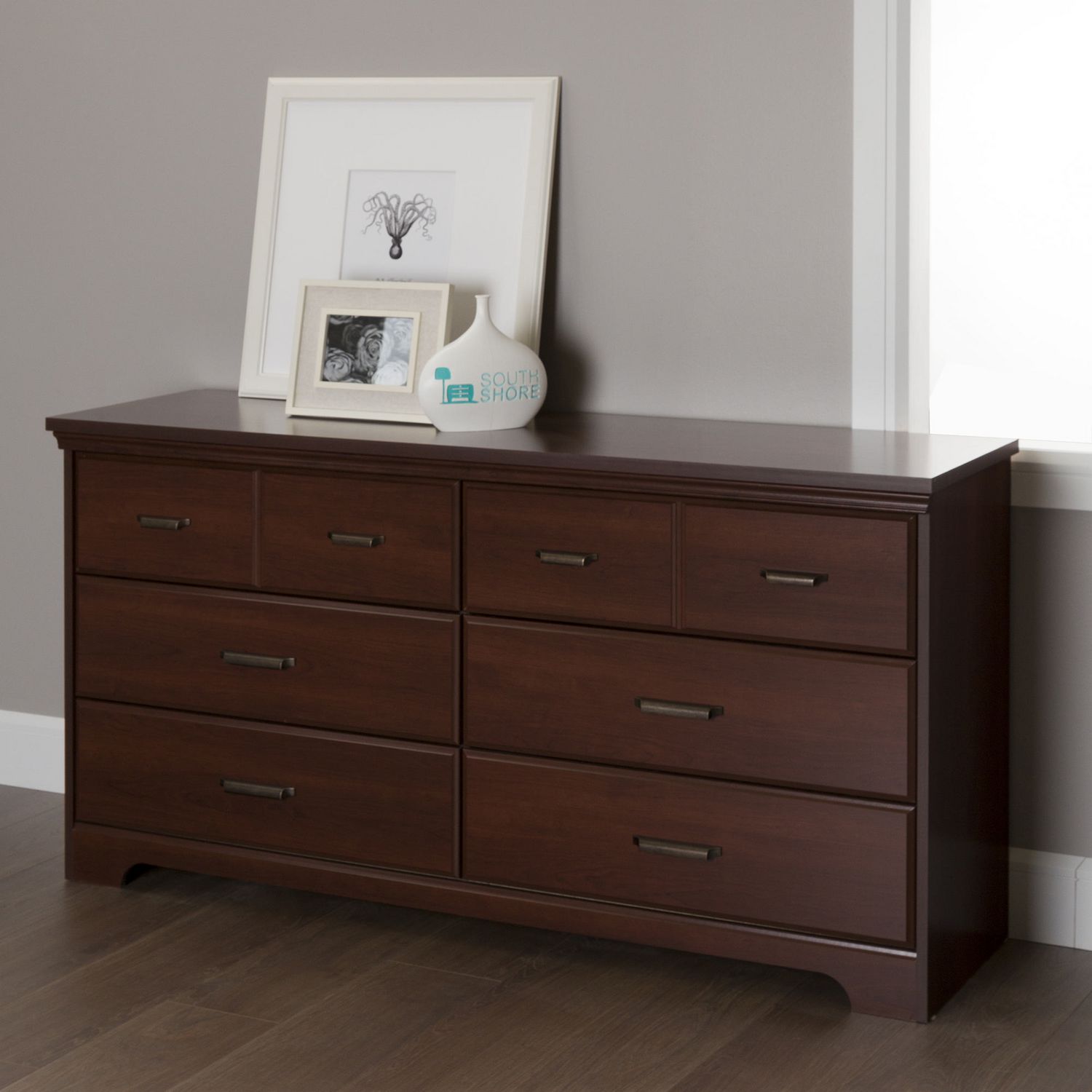 South Shore Versa 6 Drawer Double Dresser Walmart Canada