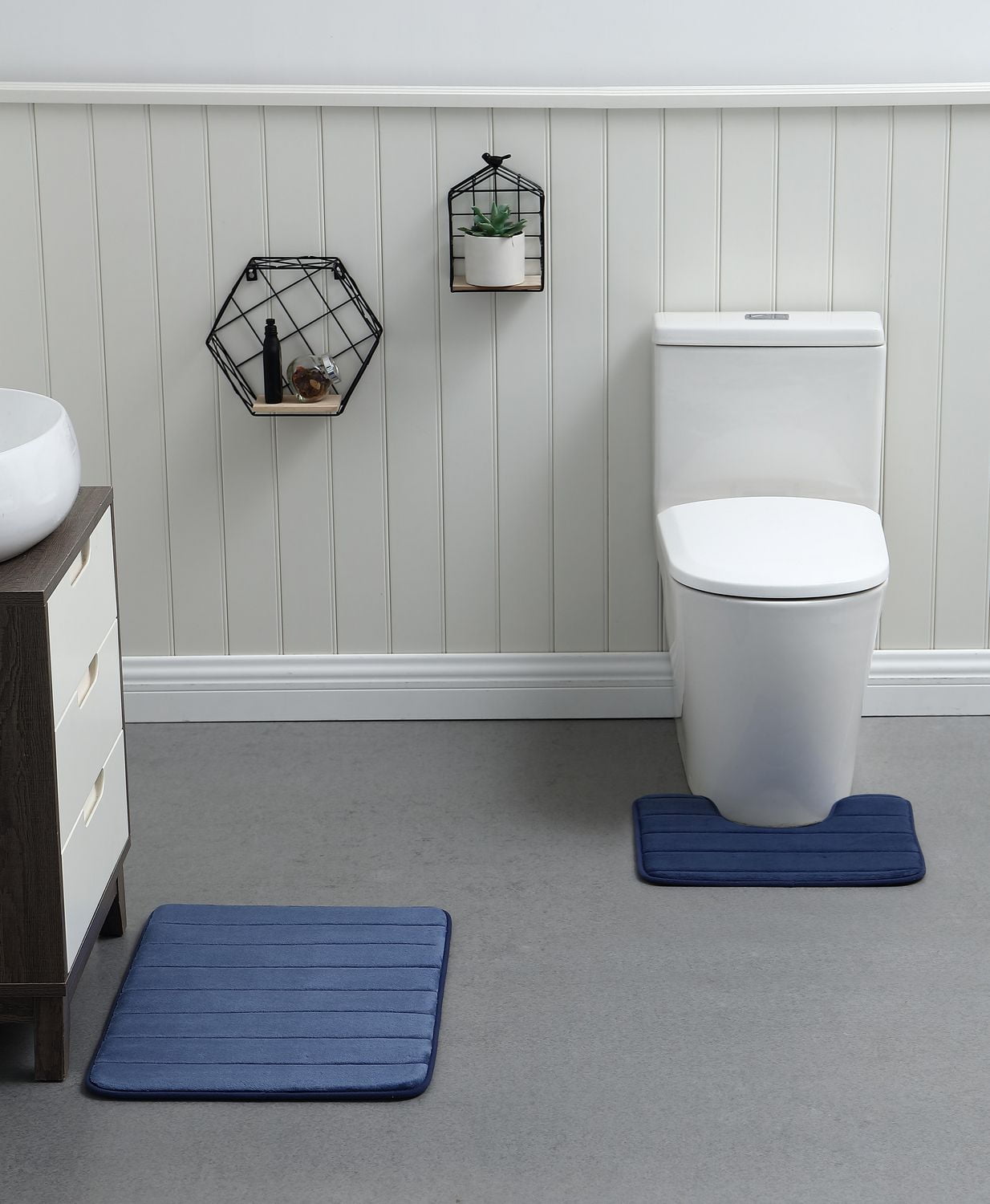Mainstays Memory Foam 2Piece Bath Rug Set Walmart Canada