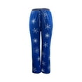 thumbnail image 1 of NHL Toronto Maple Leafs Ladies Snow Leafs Sleepwear Pants, 1 of 2