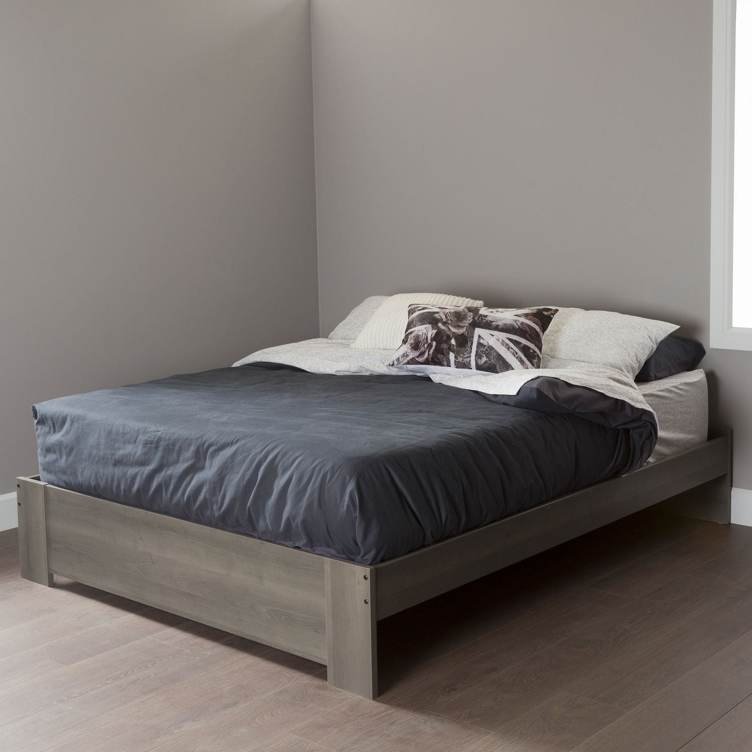 South S Gloria Collection Queen Size Platform Bed Canada South S Gloria Collection Queen Size Platform Bed Image 1 Of 9 Zoomed