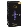 thumbnail image 4 of SKYN Shiver Personal Massager - Ribbed Bullet Vibrator, 7 Speeds, Rechargeable, Compatible with Condoms & Lubes, 4 of 5