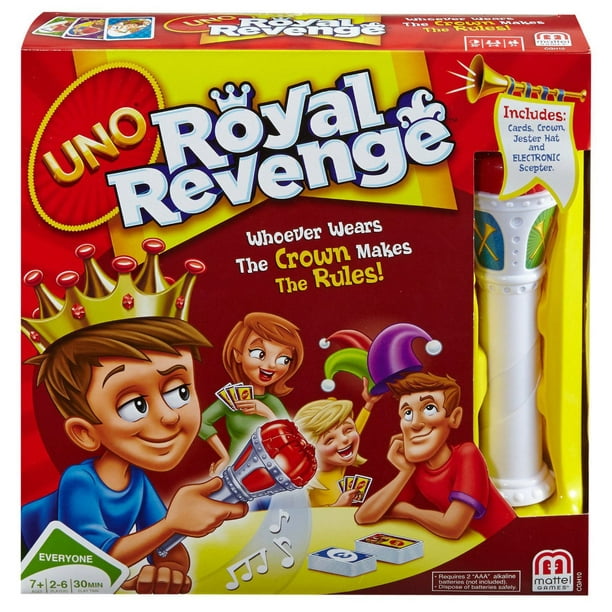 Mattel UNO Royal Revenge Card Game 