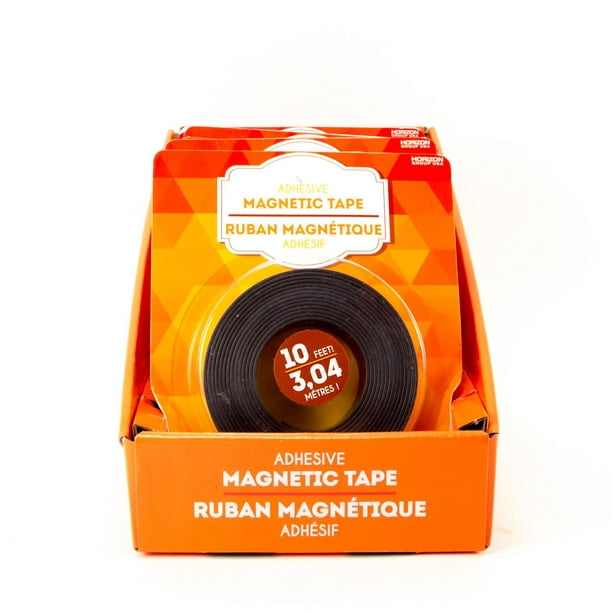 Bande magnétique Ruban aimanté de couleur 0,85mm x 15mm x 5m - Rouleau |  Magnosphere Shop