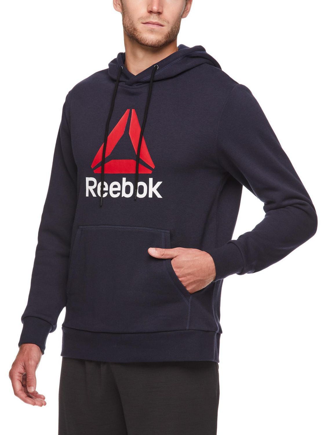 Reebok Delta Fleece Sweat à capuche pour homme, tailles S-2XL
