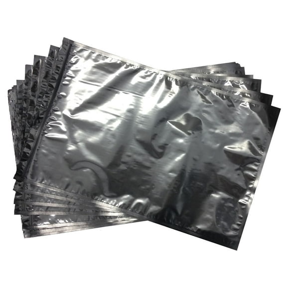 5/6 Gallon Mylar Zip-top Bag – 10 Pack