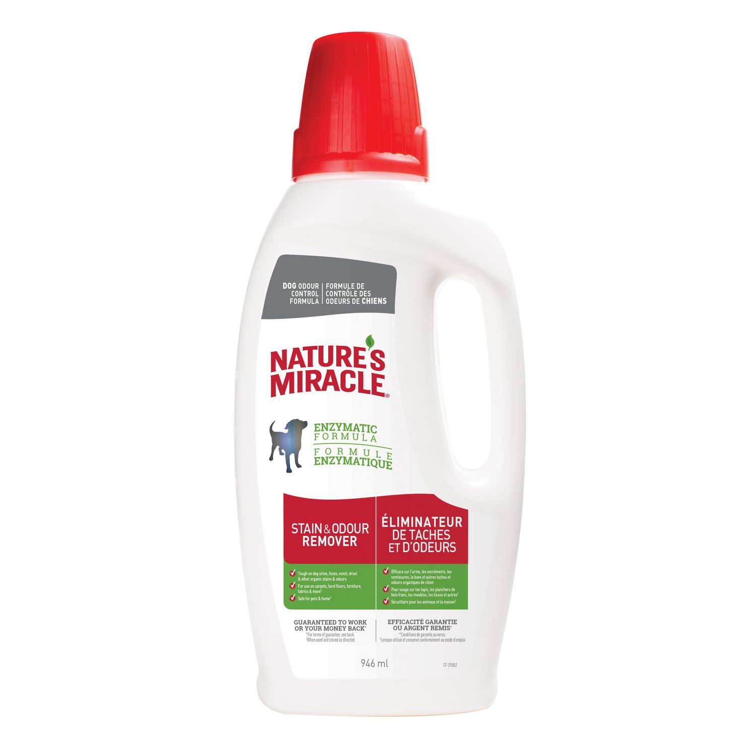 Nature's Miracle Stain & Odour Remover for Dogs, 946ml Walmart Canada