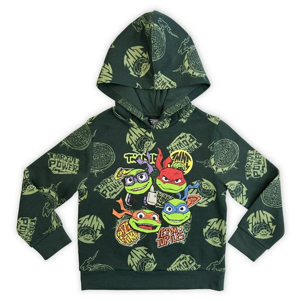 Ninja Turtles Printed Girls Boys Kids Cotton Hoodie in Bangladesh