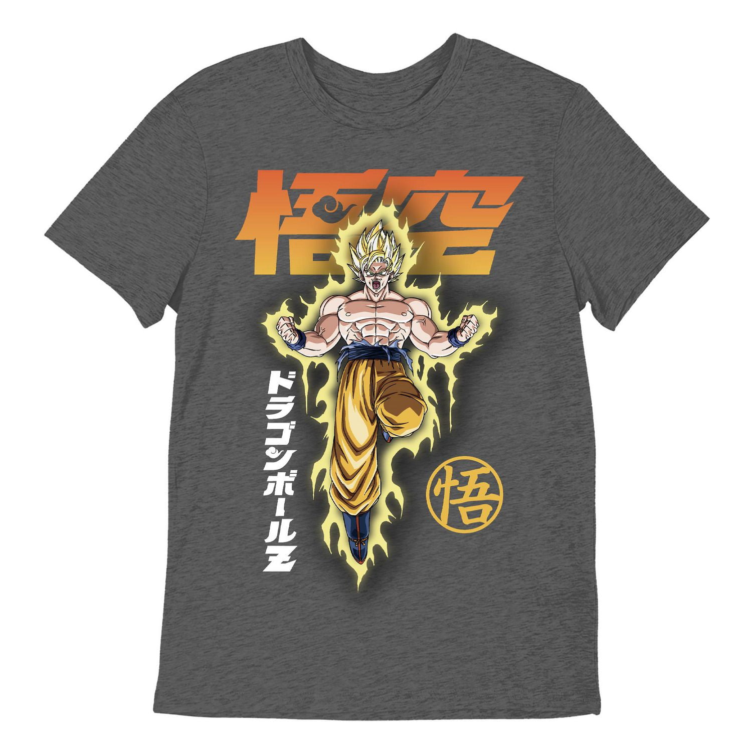 T-shirt avec imprimé Dragon Ball Z pour garçons Tailles TP–TG