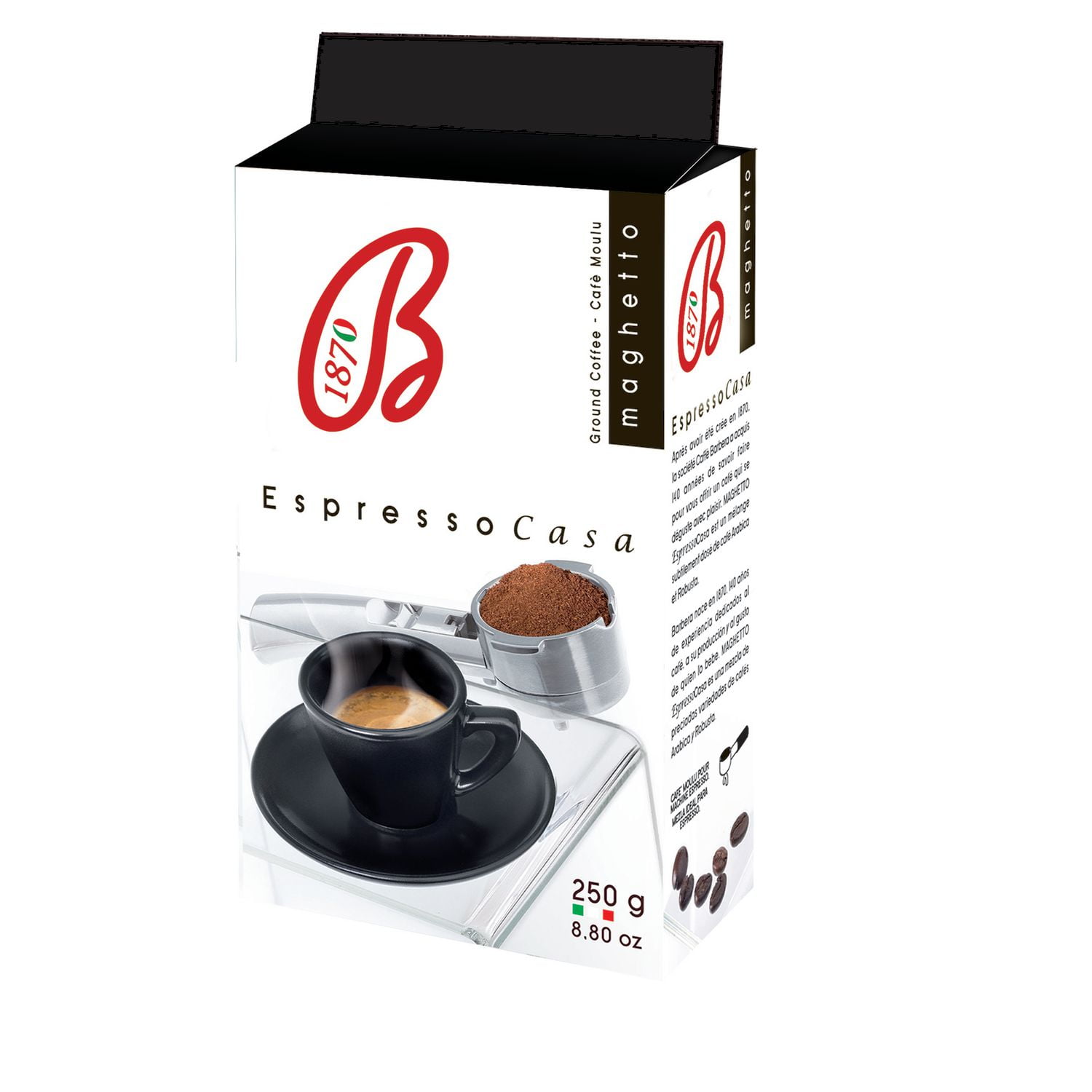 Barbera Espresso Casa Ground Coffee Walmart Canada