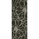 2' x 5' Tapis à motifs décoratifs Anthracite – image 1 sur 1