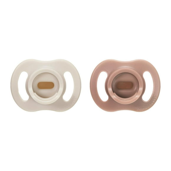 Tommee Tippee Ultra-light StayPut Pacifier, One-Piece Silicone Design, 6-18m, 2 Pack, TT CTN 2X 6-18M ULTRALIGHT PACI