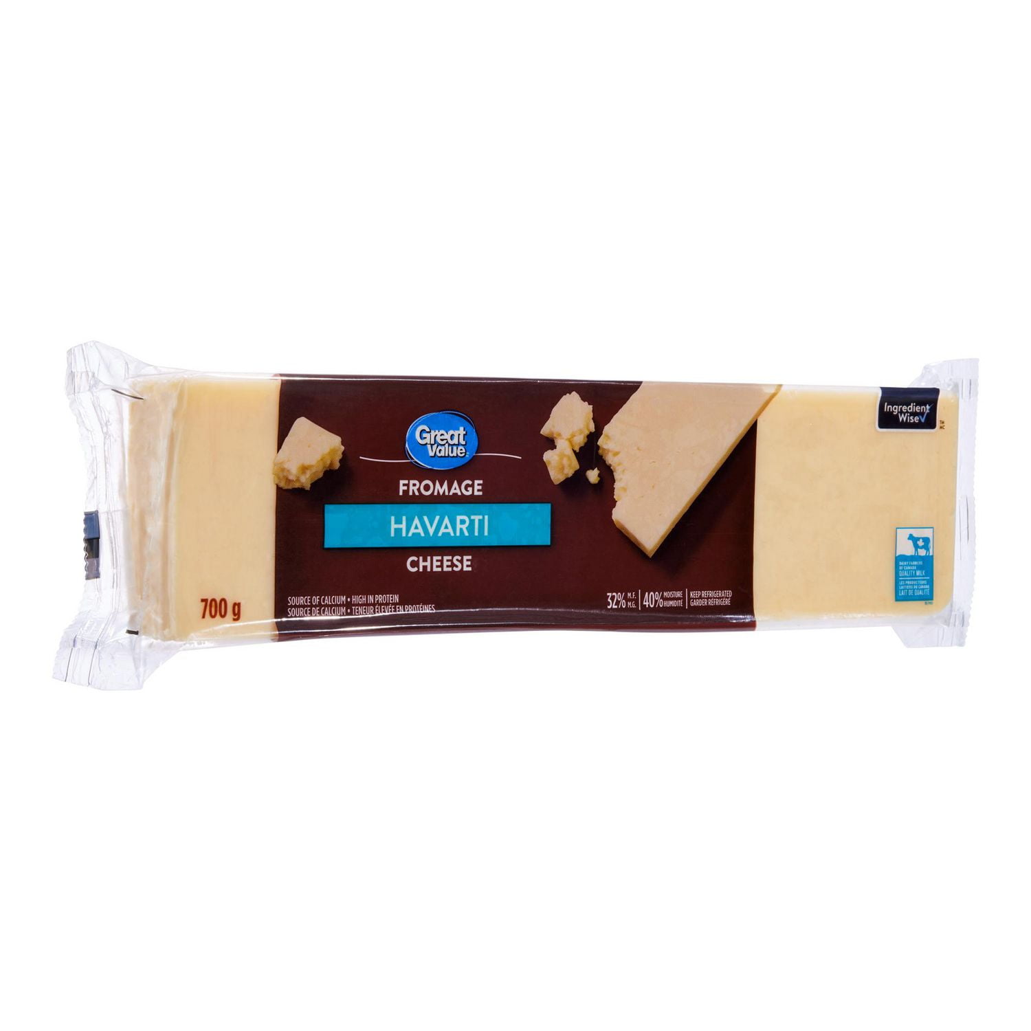 Great Value Havarti Cheese (Value Size), 700 g