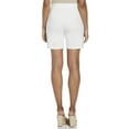 thumbnail image 2 of Rafaella Women's Extended Tab Shorts with Pockets, 2 of 5