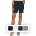 thumbnail image 4 of Rafaella Women's Extended Tab Shorts with Pockets, 4 of 5