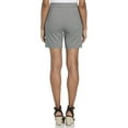 thumbnail image 2 of Rafaella Women's Extended Tab Shorts with Pockets, 2 of 5