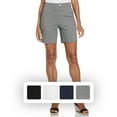 thumbnail image 4 of Rafaella Women's Extended Tab Shorts with Pockets, 4 of 5