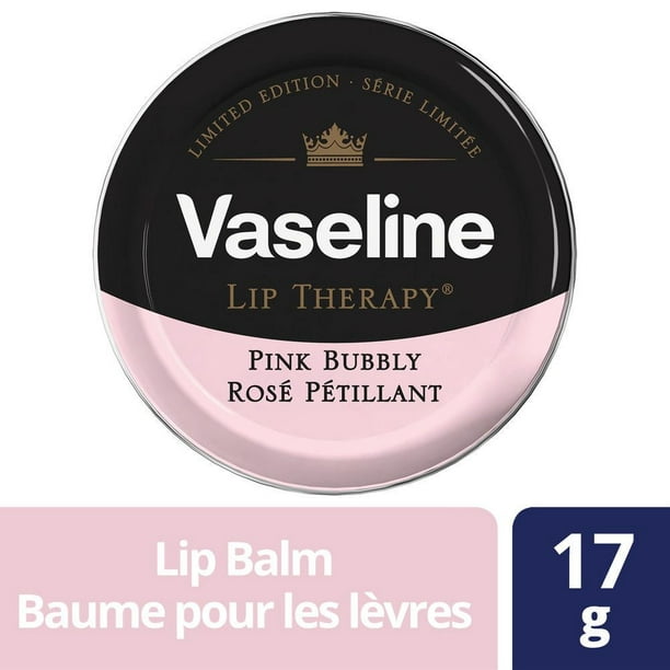 Baume à lèvres Vaseline Lip Tin Édition limitée Pink Bubbly 17 g