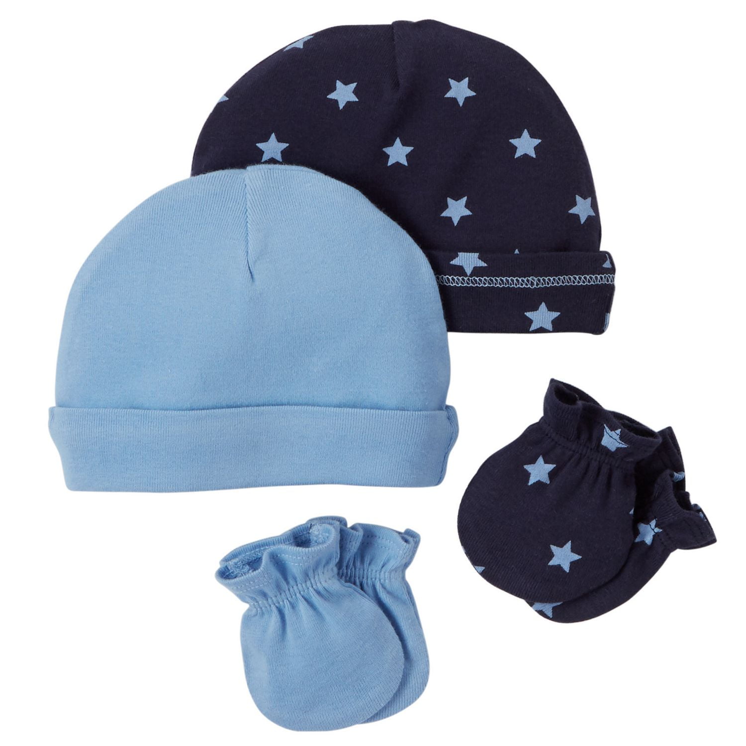 Child of Mine made by Carter's 4Pack Caps & Mittens Set for Boys Walmart Canada