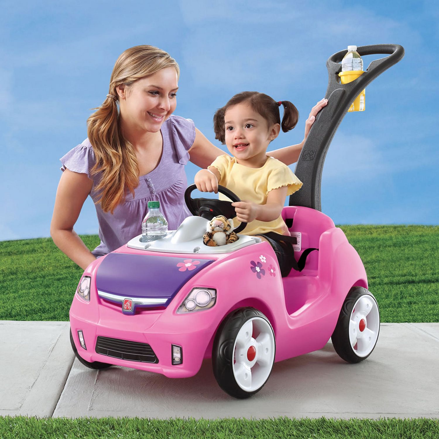 Pink whisper shop ride buggy