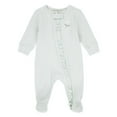 thumbnail image 1 of Huggies® Infant Girl Ruffled Footed Coverall, 1 of 4