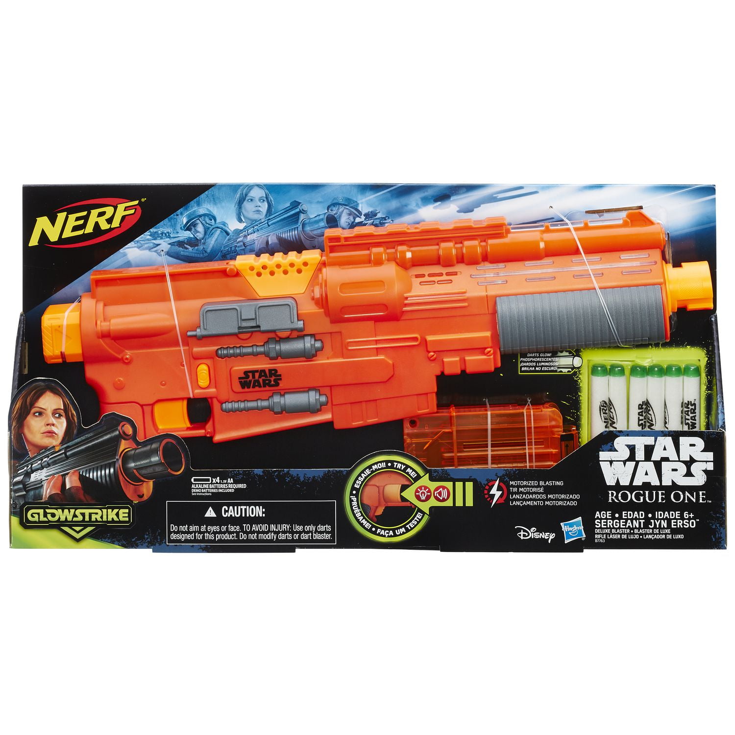 Nerf star wars sergeant jyn erso deluxe blaster discount