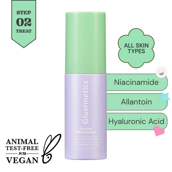 Sérum Glacé aux Peptides Sérum velouré une peau verre hydrater & éclairer