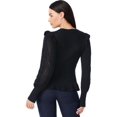 thumbnail image 3 of Sofia Jeans by Sofia Vergara Women's Pointelle Sleeve Sweater, 3 of 3